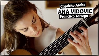 Ana Vidovic plays Capricho Árabe by Francisco Tárrega  SiccasGuitars [upl. by Diogenes]