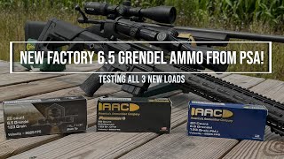 Testing Palmetto State Armorys new 65 Grendel ammo [upl. by Heyra265]