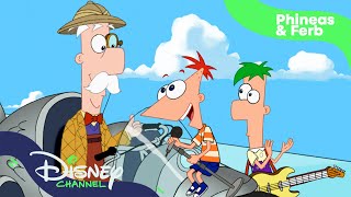 Fiskehandler sangen  Phineas amp Ferb  Disney Channel Norge [upl. by Shuping]