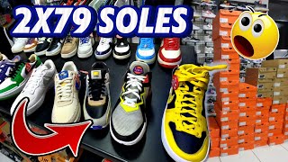 ZAPATILLAS 2X79 SOLES EN OUTLET CALETA [upl. by Nalyad675]