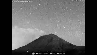 Popocatepetl Volcano Spews Significant Fall of Ash [upl. by Lorenzo769]