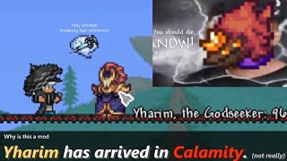 Yharim is finally added to Terraria Calamity ─ The Yharim Town NPC is cursed [upl. by Jeffries280]