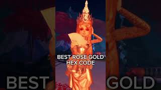 Rose gold e0998d dresstoimpress roblox luvv music dti metal rosegold gold [upl. by Aisa]