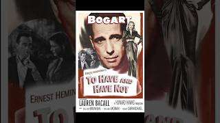 Classic movie to check out To Have or Have Not 1944 moviereviews classicmovies bogieandbacall [upl. by Delsman]