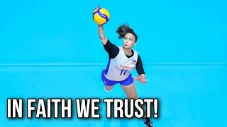 Faith Nisperos  2021 AVC Womens Club Championship 2021  Game Highlights [upl. by Feodora]