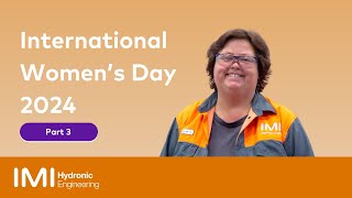 International Womens Day series  Part 3  IMI Hydronic Engineering [upl. by Ben896]