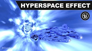 Star Wars Hyperspace effect in unreal engine 4 [upl. by Eelnodnarb]