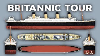 Minecraft RMS Britannic Tour [upl. by Aynuat67]