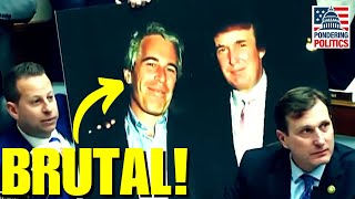 OUCH Democrat PUBLICLY REVEALS Trumps Ties to Jeffrey Epstein [upl. by Melvin]