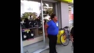 EL SERRUCHO GORDO BAILA AFUERA DE COPPEL [upl. by Aneehsar]