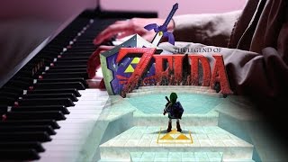 The Legend of Zelda  Great Fairys Fountain  Piano [upl. by Terrence478]