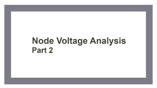 Node Voltage analysis with dependent current source [upl. by Katuscha]