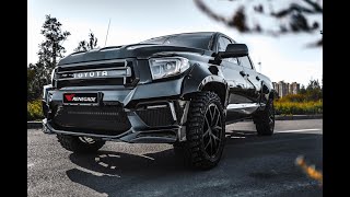 Tuning Toyota Tundra  Wide body kit Renegade design [upl. by Algy]