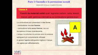 parte 1 1 lincendio e la prevenzione incendi [upl. by Notsreik]