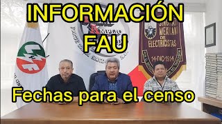 Fechas para censo Jueves 21 al sábado 23 de Noviembre 2024 detalles en video [upl. by Ynavoeg]