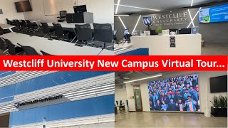 Westcliff University New Campus Virtual Tour In USA California akvlogs usa university viral [upl. by Balcer]