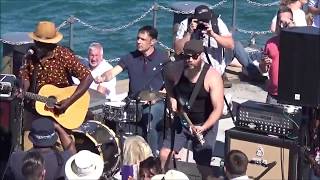 Reggae Band  Gumboots  The Harbour Arm in Folkestone Kent [upl. by Carr]