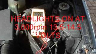 Testing Alternator and Wiring [upl. by Shriner]