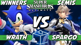 Coinbox 89  Wrath Sonic vs Spargo Corrin Winners Semis  Smash Ultimate [upl. by Lerrej]