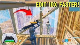 How To EDIT FASTER On Controller 🎮 Best Controller Settings for OG Fortnite Chapter 2 [upl. by Dacey]