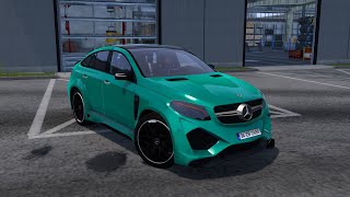 GKVFJX GAMING ETS2 NEW RELEASE CAR MOD MERCEDESBENZ AMG GLE 63 S 2016 BY GAZA V10 151 [upl. by Novej238]