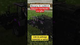 Szybkie zbiory marchwi buraków i ziemniaków INFO FS22 farmingsimulator22 fs22 gaming farming [upl. by Misaq420]