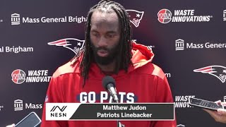 Matthew Judon Reiterates Desire To Finish Career With Patriots Amidst Contract Adjustment Rumors [upl. by Wurtz]