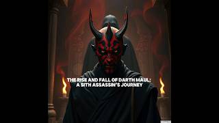 THE RISE AND FALL OF DARTH MAUL A SITH ASSASSIN’S JOURNEY [upl. by Arihaj]