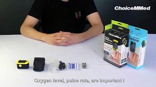 ChoiceMMed Pulse Oximeter [upl. by Ahtiek]