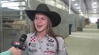 TOP RANKED BARREL RACER HAILEY KINSEL COMES HOME [upl. by Erie]