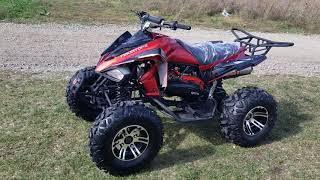 200cc 3175s Coolster ATV Quad Four Wheeler Review And Test Drive [upl. by Ojaras]