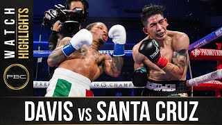 Davis vs Santa Cruz HIGHLIGHTS October 31 2020  PBC on SHOWTIME PPV [upl. by Ronoc]