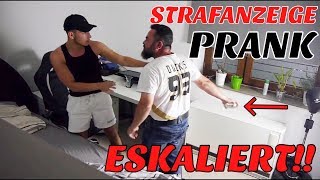 ANZEIGE PRANK an TÜRKISCHEN VATER ESKALIERTschläge kassiert 😡🇹🇷 [upl. by Kaile]