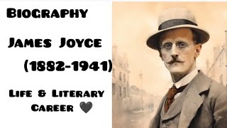 Biography James Joyce  Life amp Literary Career 🖤 biography englishliterature [upl. by Gerrald783]