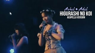 JKT48  Higurashi no Koi Cinta Higurashi  Ashel • Adel  Unofficial Acapella Version [upl. by Dalenna]