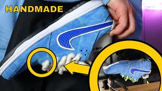 Handmade Nike SB Dunks Handcrafted Never Seen Dunks [upl. by Coppins]