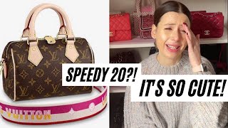 LOUIS VUITTON SNEAK PEAKS SS 2022 SPEEDY 20 DENIM XS KEEPALL NEW NANO SPEEDY [upl. by Solenne]