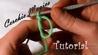 Tutorial cerchio magico uncinetto [upl. by Bodrogi]