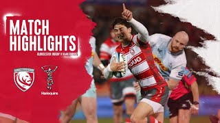 Highlights  Gloucester Rugby v Harlequins [upl. by Nayb313]