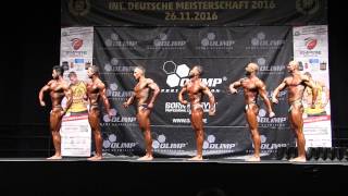 Finale Classic Bodybuilding 2  Int Deutsche Meisterschaft 2016 [upl. by Helge]