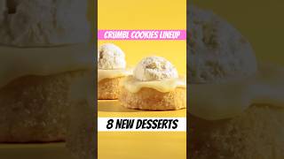 CRUMBL COOKIES  NEW LINEUP THIS WEEK Nov 4–9 Crumbl fyp Cookies Desserts CrumblCookies [upl. by Leelahk571]