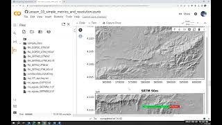 Third video looking at how to manipulate rasters in google colab using rasterio and gdal [upl. by Eirlav572]