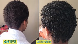 Como Definir Rizos en Cabello Afro Corto Rizos Perfectos  Luisannacf [upl. by Armstrong278]