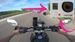 ROLÊ DE CROSSER 150 TESTANDO A GO PRO HERO 3 🚨SEM MICROFONE 🚨 [upl. by Ittocs]