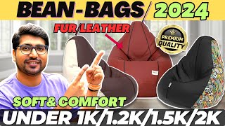 Best Been bag Under 2000⚡Best Bean Bag In 2024⚡Best Bean Bags on AmazonFlipkart⚡Bean Bag Under 1500 [upl. by Eradis]