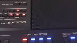 Yamaha psr sx 700  test slaďaku Gipsy Culy [upl. by Odnamra]