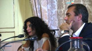 Joumana Haddad ambasciatrice onoraria della cultura e dei diritti umani [upl. by Bores]