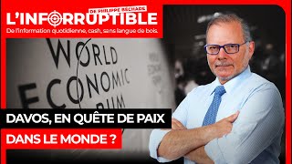 Davos en quête de paix dans le monde [upl. by Tollman]