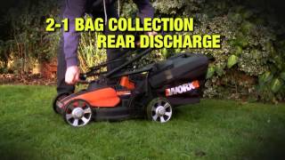 WG776E 40V MAX 33cm Lithiumion Lawn mower  Mangas [upl. by Roarke651]