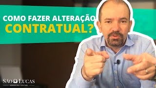 Descubra como fazer uma alteração contratual [upl. by Norret812]